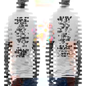 Ballooning Crew Hot Air Balloon Tank Top Men's Back Print T-Shirt | Mazezy