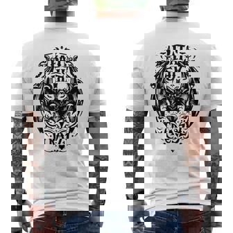 Bat Shit Crazy Halloween Spooky Season Men's T-shirt Back Print - Thegiftio