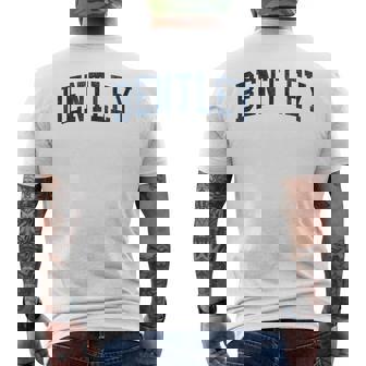 Bentley Ia Vintage Athletic Sports Jsn2 Navy Print Men's T-shirt Back Print - Thegiftio