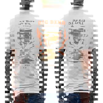 Big Bend National Park Texas Retro Vintage Men's T-shirt Back Print - Thegiftio