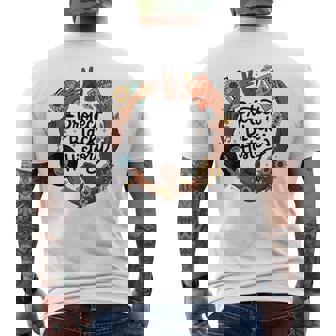 Black History Month Protect Black History Men's T-shirt Back Print - Monsterry