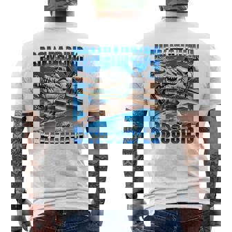 Bombardino Crocodilo Italian Brainrot Meme Crocodile Men's T-shirt Back Print | Seseable UK