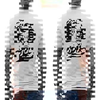 The Boo Crew Halloween Ghost Pumpkin Men's T-shirt Back Print | Mazezy