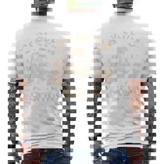 Bruh 67 Christmas Santa Six Seven 6 7 Boys Christmas Pajamas Men's T-shirt Back Print | Seseable CA