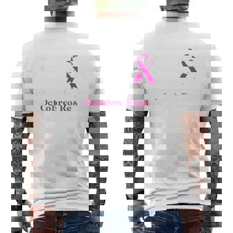 Cadeau Ruban Rose Prévention Du Cancer Duein Octobre Rose T-shirt imprimé au dos - Cadeauxyz