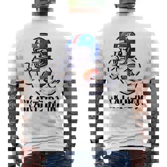 Cam Skattebo Skatte-Boo Ghost Men's T-shirt Back Print | Mazezy