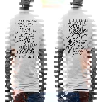 I Can't Keep Calm My Daughter Is Getting Married Wedding Day Men's T-shirt Back Print - Thegiftio