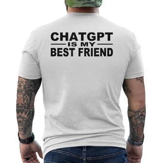 Chatgpt È Il Mio Migliore Amico T-shirt da uomo con stampa posteriore - Novitaregali