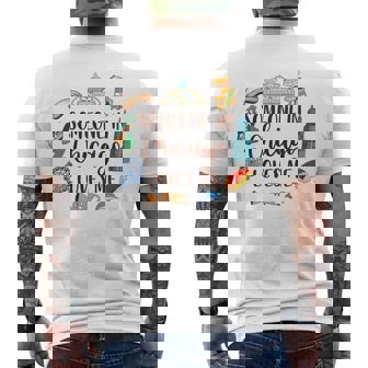 Chicago Traveling Lover Baby Someone In Chicago Loves Me Men's T-shirt Back Print - Thegiftio