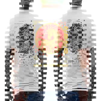 Chinese New Year 2026 Year Of The Horse Men's Back Print T-Shirt | Mazezy