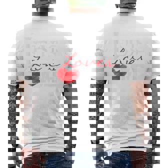 Chrétien Jesus Loves Me T-shirt imprimé au dos - Cadeauxyz