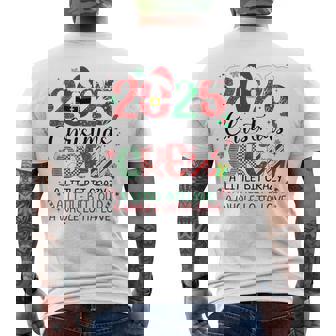 Christmas Cruisin Crew 2025 Matching Family Cruise Holiday Men's T-shirt Back Print - Thegiftio