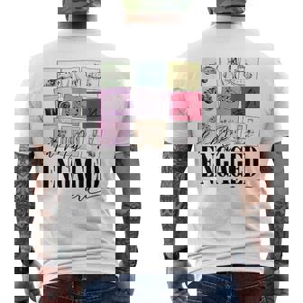 Cita Divertida De Compromiso En Mi Era Comprometida Cool Fiancee Camiseta Hombre Estampado Espalda - Regaloses