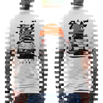 Civic Type R Fk8 Japanese Car Men's T-shirt Back Print - Thegiftio