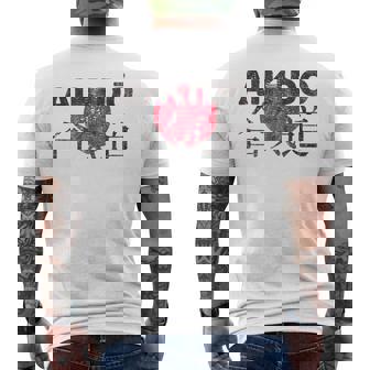 Cool Aikido Artes Marciales Japonesas Aikido Camiseta Hombre Estampado Espalda - Regaloses