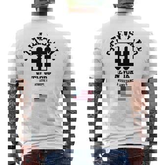 Cooltaten Island New York City Illustration Fashiontyle 長袖tシャツ メンズTシャツ バックプリント - Kawaiitshirt