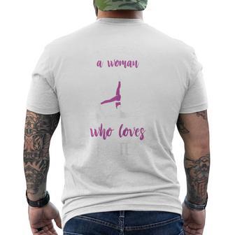 Core Muscles Workout Pilates Exercise 'S Black X-Small V-Neck Short Sleeve Graphic Pilates Men's T-shirt Back Print - Thegiftio UK