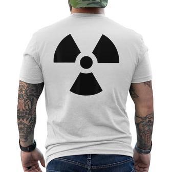 Costume De Zombie Amusant Avecymbole D'avertissement Radioactif T-shirt imprimé au dos - Cadeauxyz