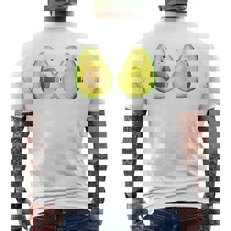 Couple Mignon Avocado Couple De Grossesse Enceinteaint T-shirt imprimé au dos - Cadeauxyz