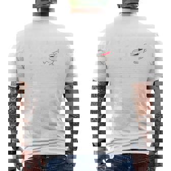 Cranberry Sauce Nutrition Facts Thanksgiving Matching Men's Back Print T-Shirt | Mazezy