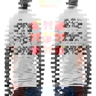 Cute Apple Picking Coquette Men's T-shirt Back Print - Thegiftio