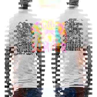 Cute Hello Summer Gnomes Beach Gnomes Men's T-shirt Back Print - Thegiftio