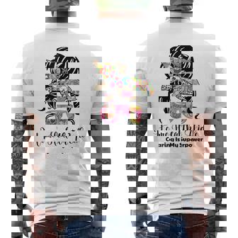 Cute Home Health Aide Men's T-shirt Back Print | Mazezy