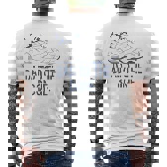 Dad To The Bone Balance Grandpa Dad Shoe Men's T-shirt Back Print | Seseable FR