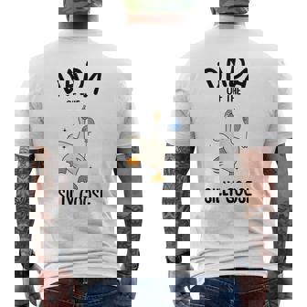 Dada Of The Silly Goose First Birthday Family Matching Men's T-shirt Back Print | Seseable FR