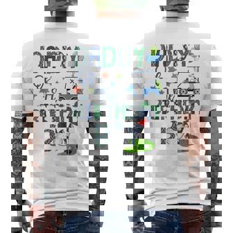 Daddy Of The Birthday Boy Hole In One Golf Lover Men's T-shirt Back Print | Mazezy