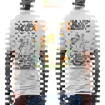 Daddy Of The Wild One Safari Jungle 1St Birthday Boy Men's T-shirt Back Print | Seseable UK