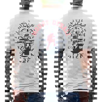 Denali National Park Alaska Hiking Camping Travel Souvenir Men's T-shirt Back Print - Monsterry