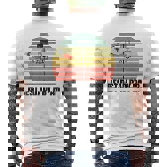 Disc Golf Shirts Men Best Dad By Par Flying Disc Golf Men's Back Print T-Shirt | Mazezy