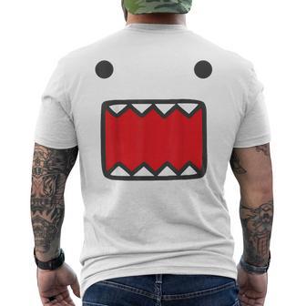 Domo Face Costume Men's T-shirt Back Print - Thegiftio UK