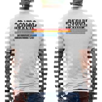 Estilointage De Los 70 Y 80 Mcfarland Ca Camiseta Hombre Estampado Espalda - Regaloses