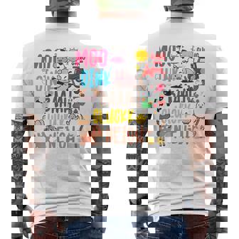 Farm Animals Sounds Oink Baa Neigh Cluck Moo Toddler Farmer Men's T-shirt Back Print | Seseable CA