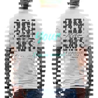 Fitness Quote Y2k Gym Training Back Print Yoga Sport Workout Men's T-shirt Back Print - Thegiftio