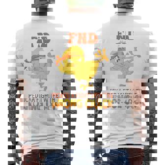 Fnd Awareness Functional Neurological Disorder Awareness Men's T-shirt Back Print - Thegiftio