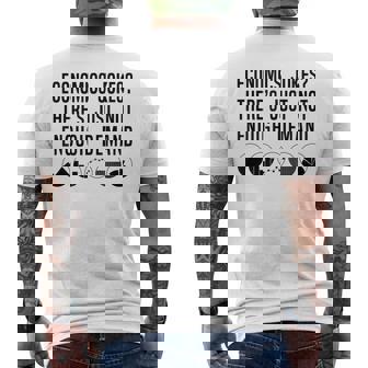 Fun Economics Joke Economist Tee Apparel T-Shirt Men's Back Print T-Shirt | Mazezy