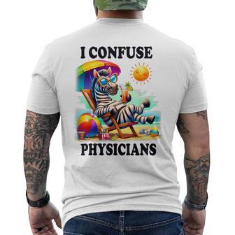 Chronic Illness I Confuse Physicians Men's T-shirt Back Print - Thegiftio UK