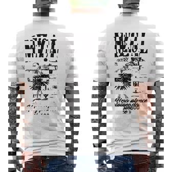 Retro Mexican Mezcal Cinco De Mayo Agave Spirit Liquor Men's T-shirt Back Print - Thegiftio