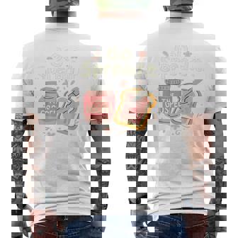 Go Spread It Gospel Pun Christian Faith Religious Art Men's Back Print T-Shirt | Mazezy