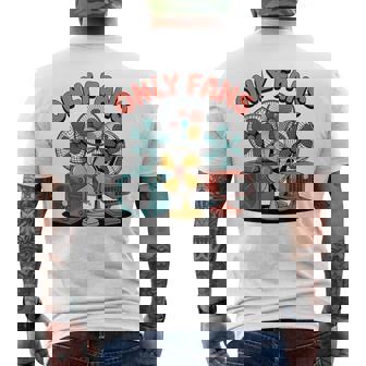 Graphique Parodie Only Fans Avec Derais Fans T-shirt imprimé au dos - Cadeauxyz