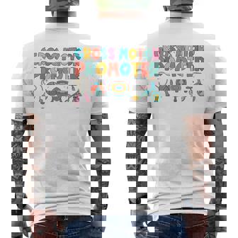 Gross Motor Promoter Physical Therapist Graduation Pt Men's T-shirt Back Print - Thegiftio