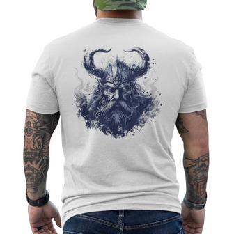 Guerrierikingiking Nordique T-shirt imprimé au dos - Cadeauxyz