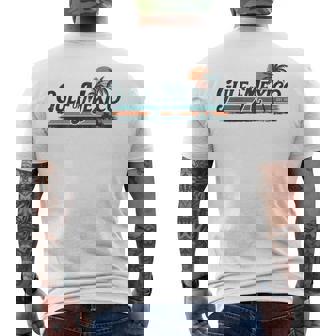 Gulf Of Mexico 1550 Retro Gulf Of Mexico Forever Men's T-shirt Back Print | Mazezy