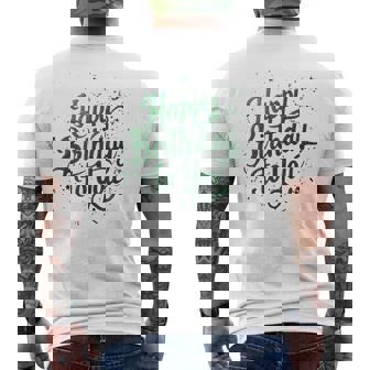 Happy Birthday To You バースデーパーティー メンズ レディース キッズ メンズTシャツ バックプリント - Kawaiitshirt