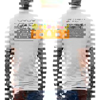 Happy Birthday！ ぷっぷる メンズTシャツ バックプリント - Kawaiitshirt