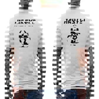 Hardstyle Hard Style Party Rave Music Hardstyle Tank Top Men's Back Print T-Shirt | Mazezy