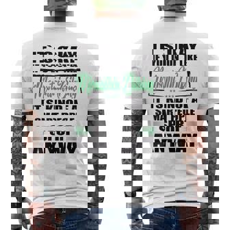 It's Okay If You Don't Like Moutain Biking Men's Back Print T-Shirt | Mazezy